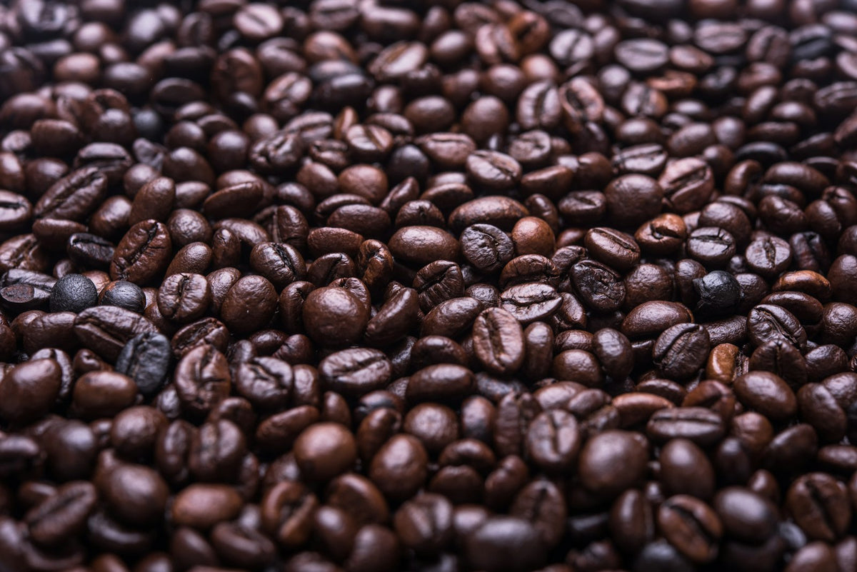 New Moon dark roast coffee beans
