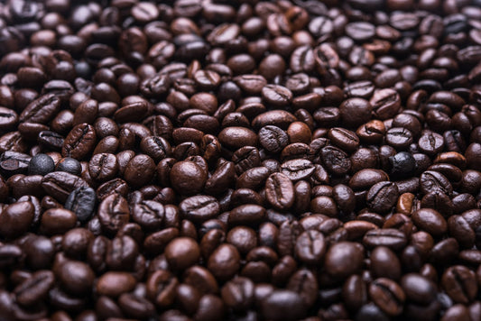 New Moon dark roast coffee beans